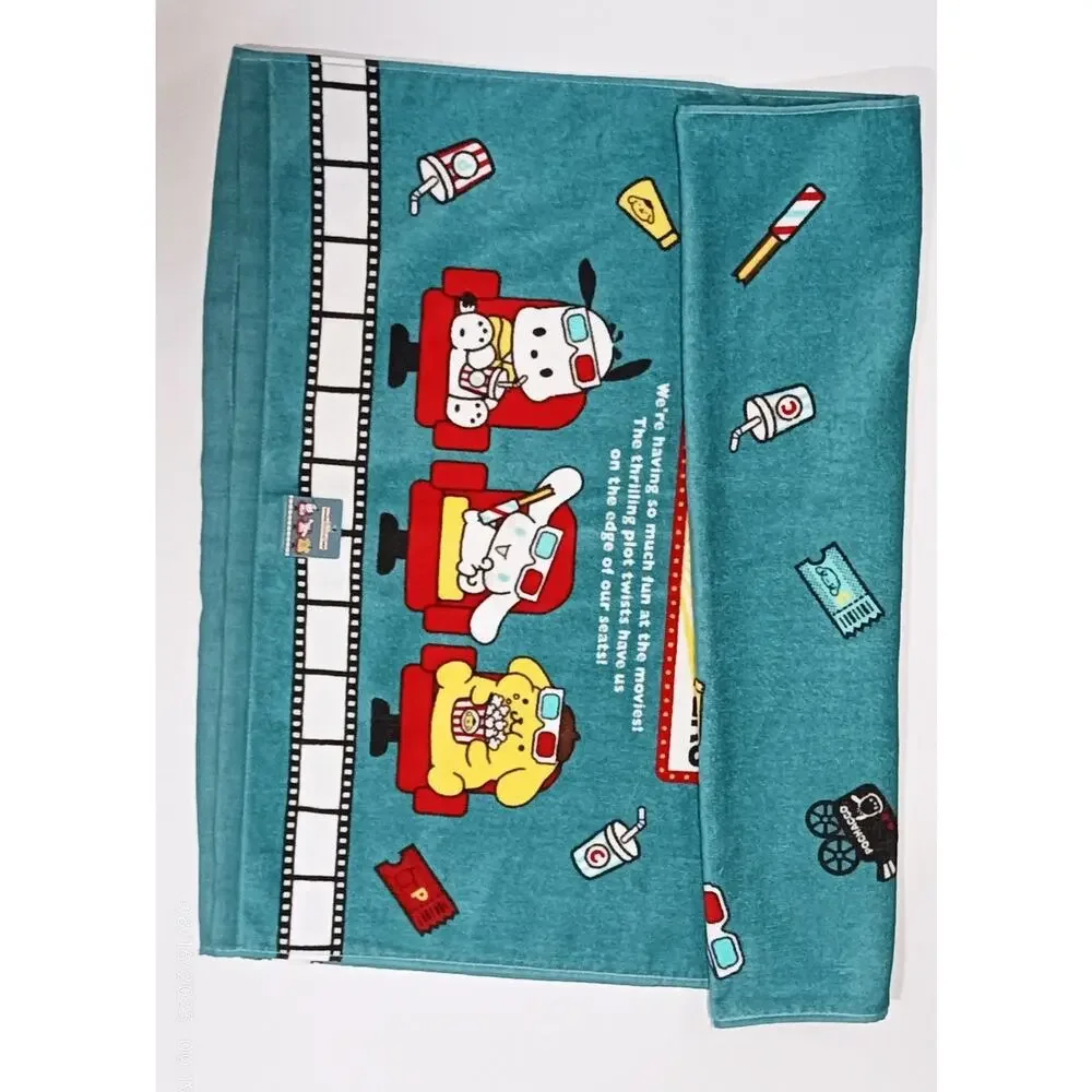 Sanrio characters bath towel